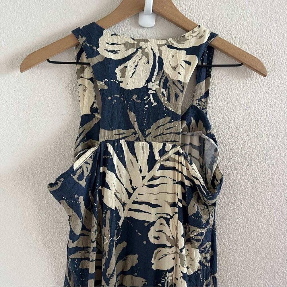 Tori Richard Vintage Aloha Hawaii Hawaiian Maxi Dress Tropical Large - Picture 7 of 8